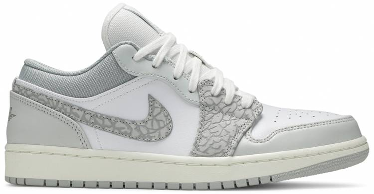 Air Jordan 1 Low Premium Elephant Print DH4269-100